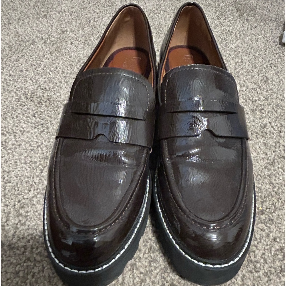 EUC Franco Sarto chunky loafers